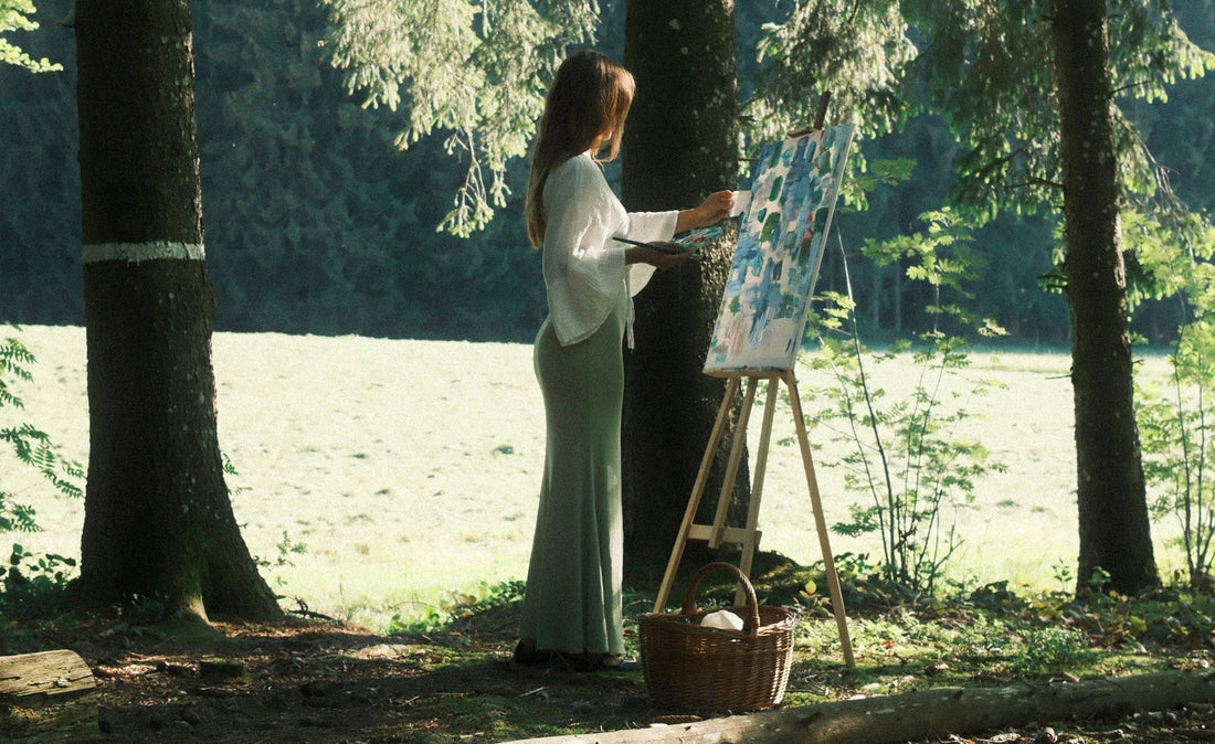 Forest Shoot & Painting Session